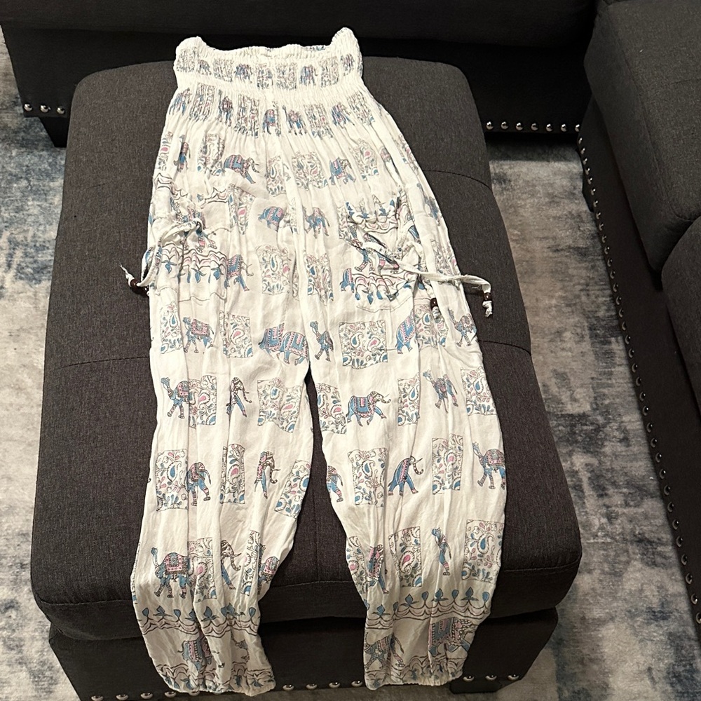 Women's Elephant Print Pants